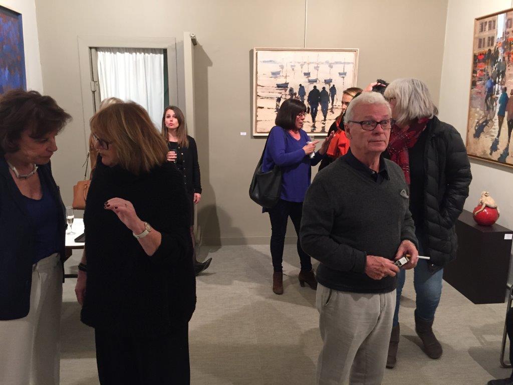 Vernissage Olivier Suire Verley Mars 2015, Galerie Veronese