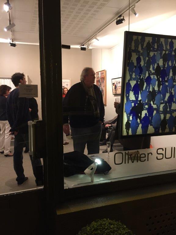 Vernissage Olivier Suire Verley Mars 2015, Galerie Veronese